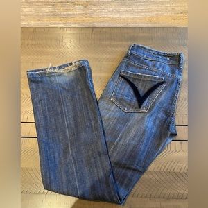 VIGOSS STUDIO size 30 medium wash Boot Stretch jeans